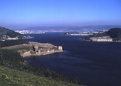 View of the city of Ferrol